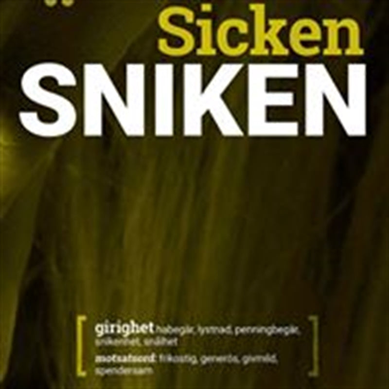 Sicken sniken – Ljudbok