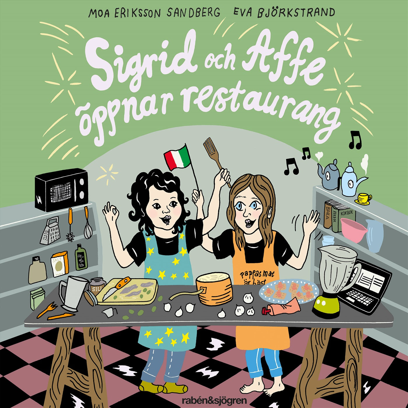Sigrid och Affe öppnar restaurang – Ljudbok