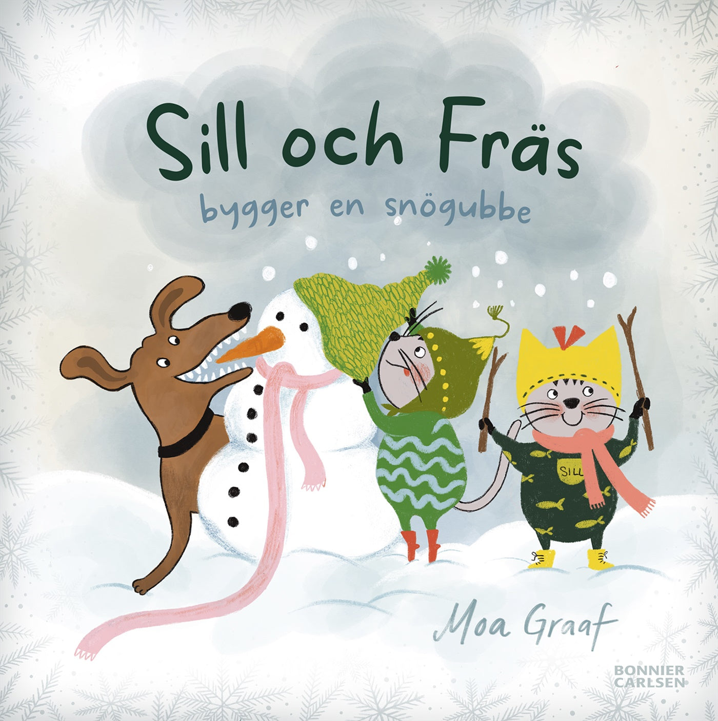 Sill och Fräs bygger en snögubbe – E-bok