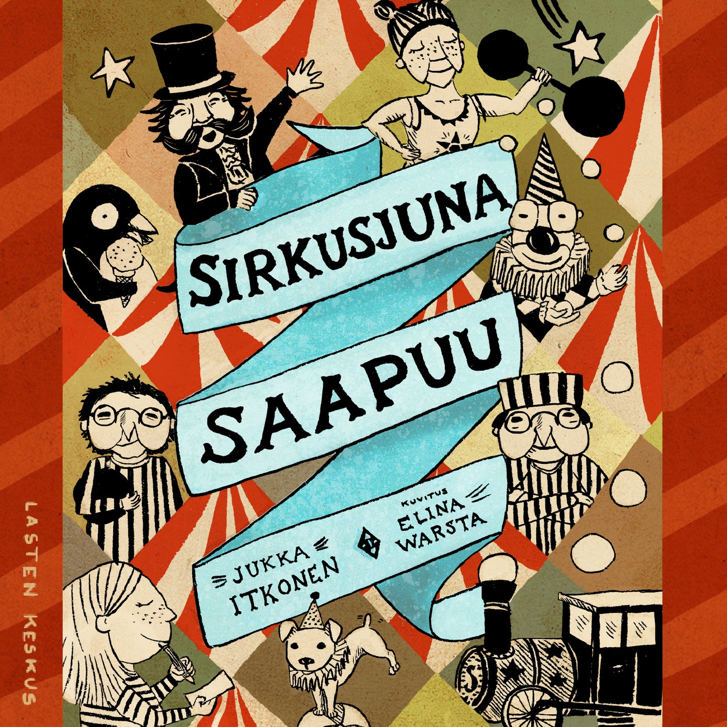 Sirkusjuna saapuu – Ljudbok