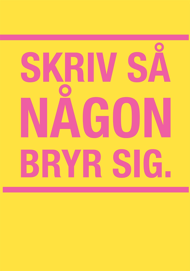 Skriv så någon bryr sig – E-bok