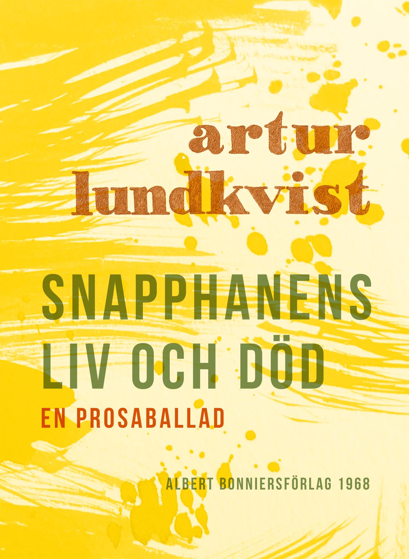Snapphanens liv och död : en prosaballad – E-bok