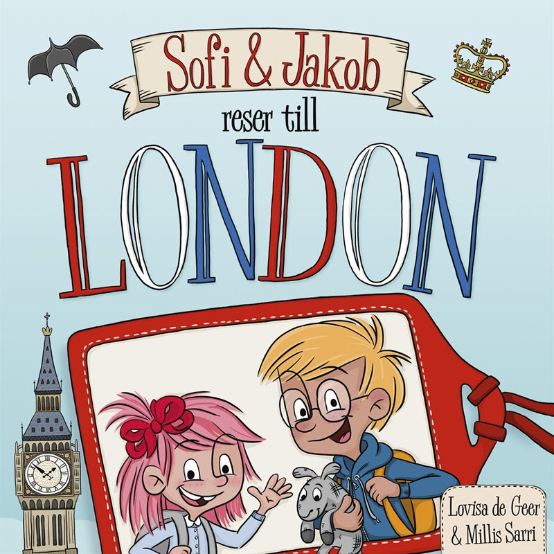Sofi och Jakob reser till London – Ljudbok