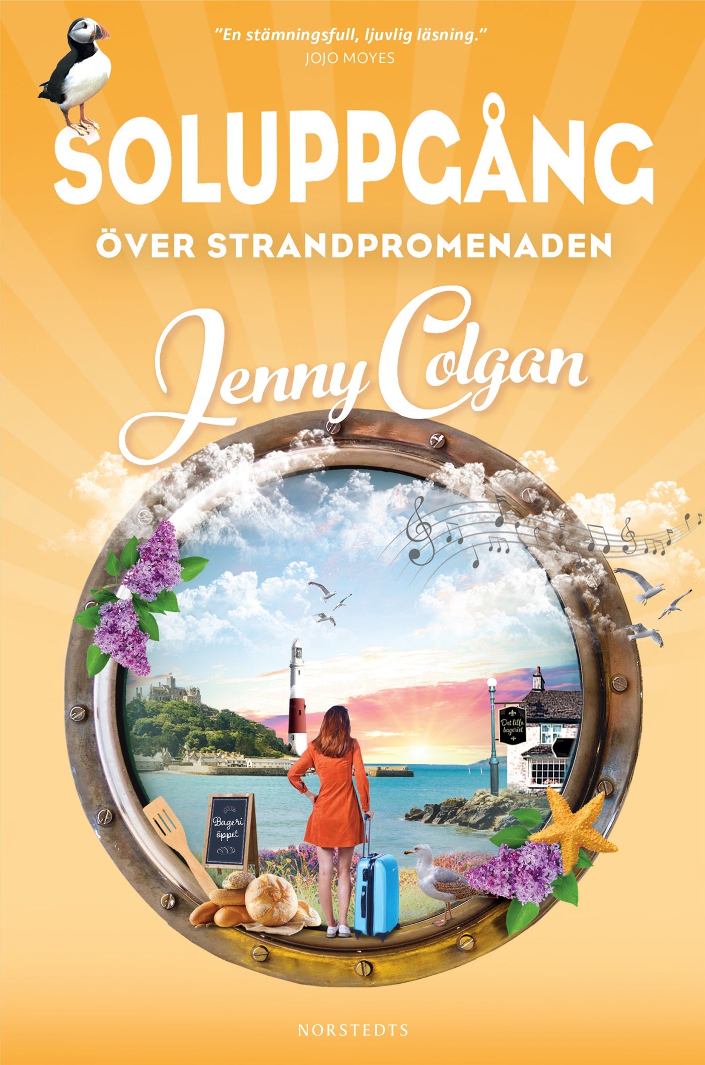 Soluppgång över strandpromenaden – E-bok