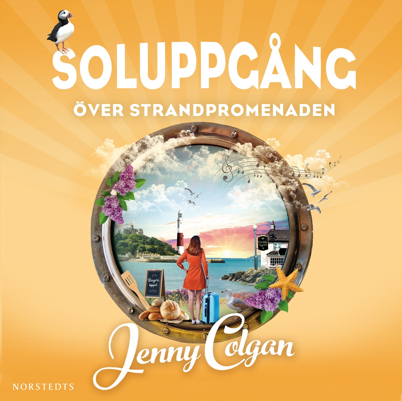 Soluppgång över strandpromenaden – Ljudbok