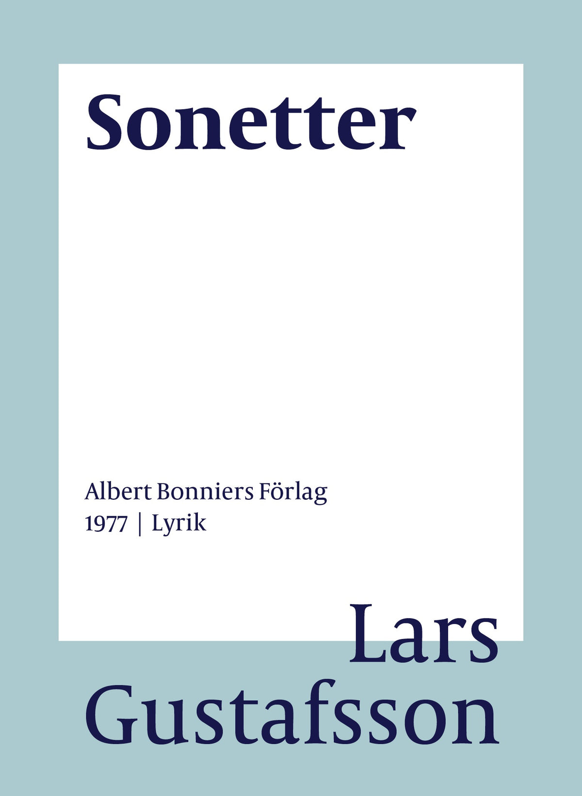 Sonetter – E-bok
