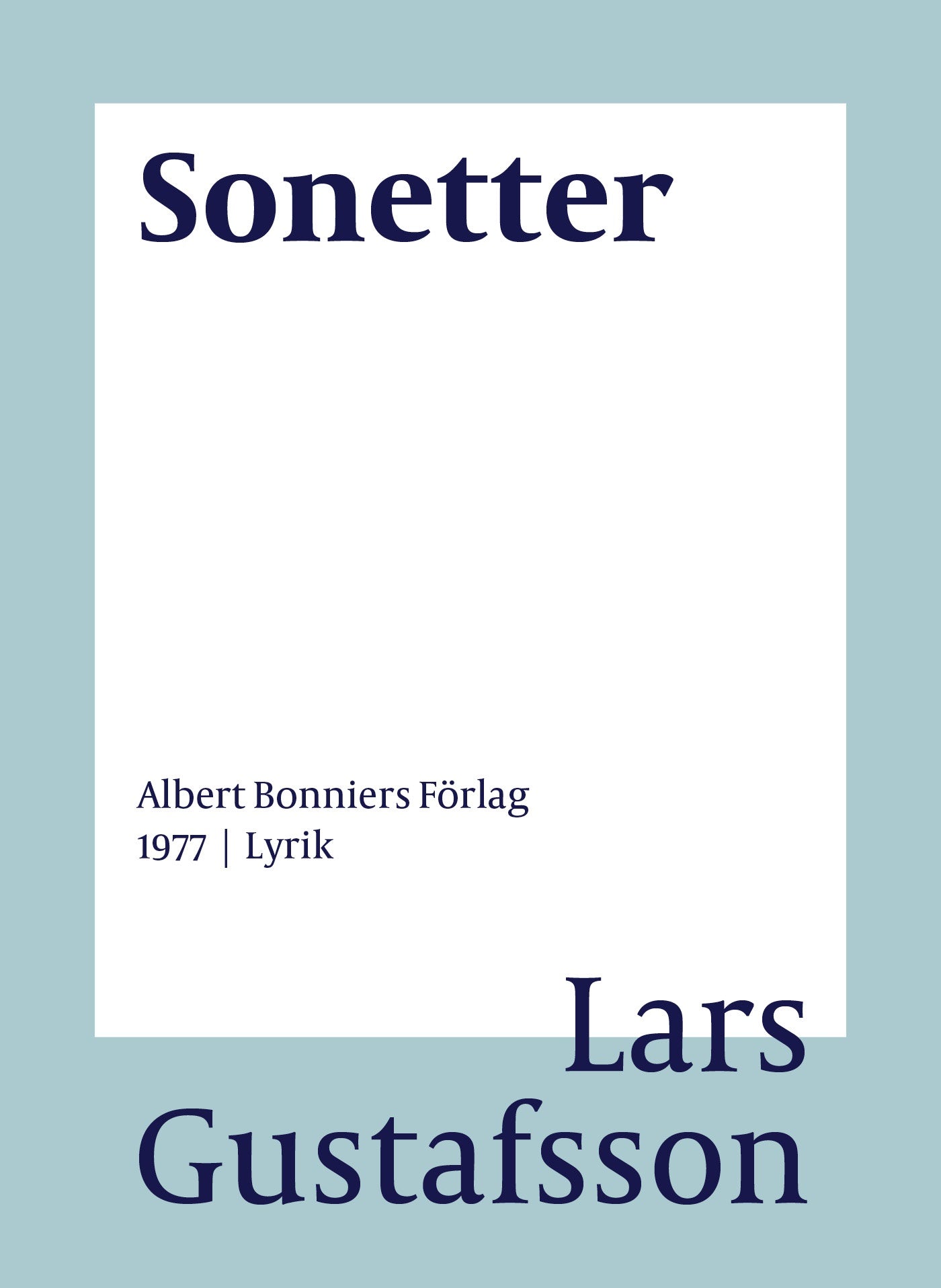 Sonetter – E-bok