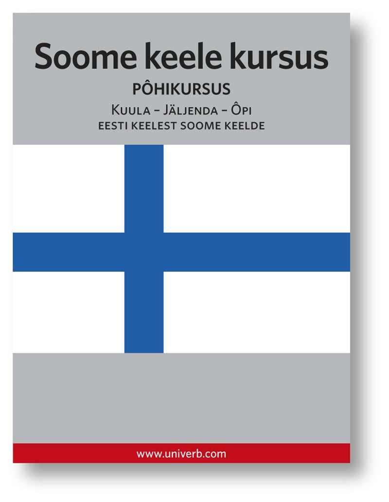 Soome keele kursus – Ljudbok