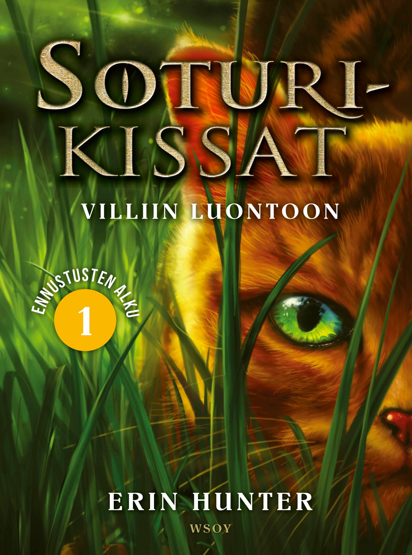 Soturikissat: Ennustusten alku 1: Villiin luontoon – E-bok