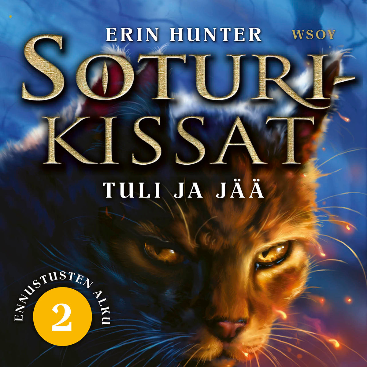 Soturikissat: Ennustusten alku 2: Tuli ja jää – Ljudbok