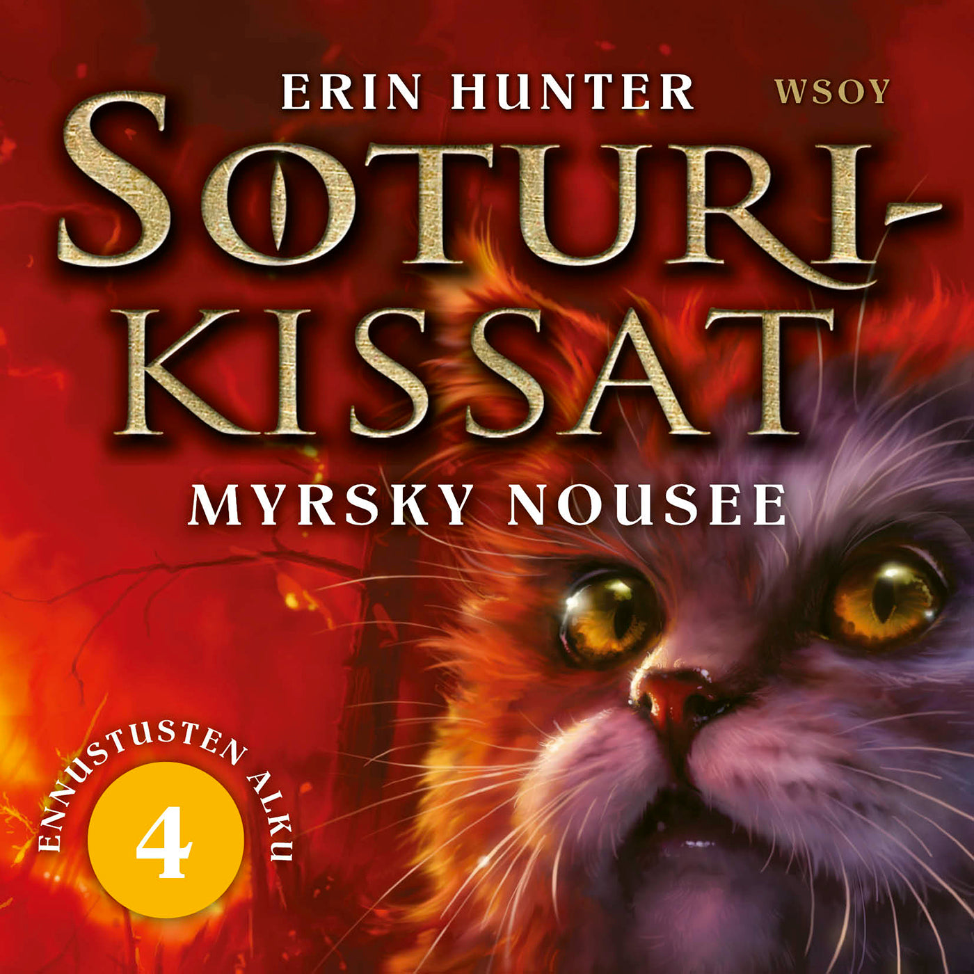 Soturikissat: Ennustusten alku 4: Myrsky nousee – Ljudbok