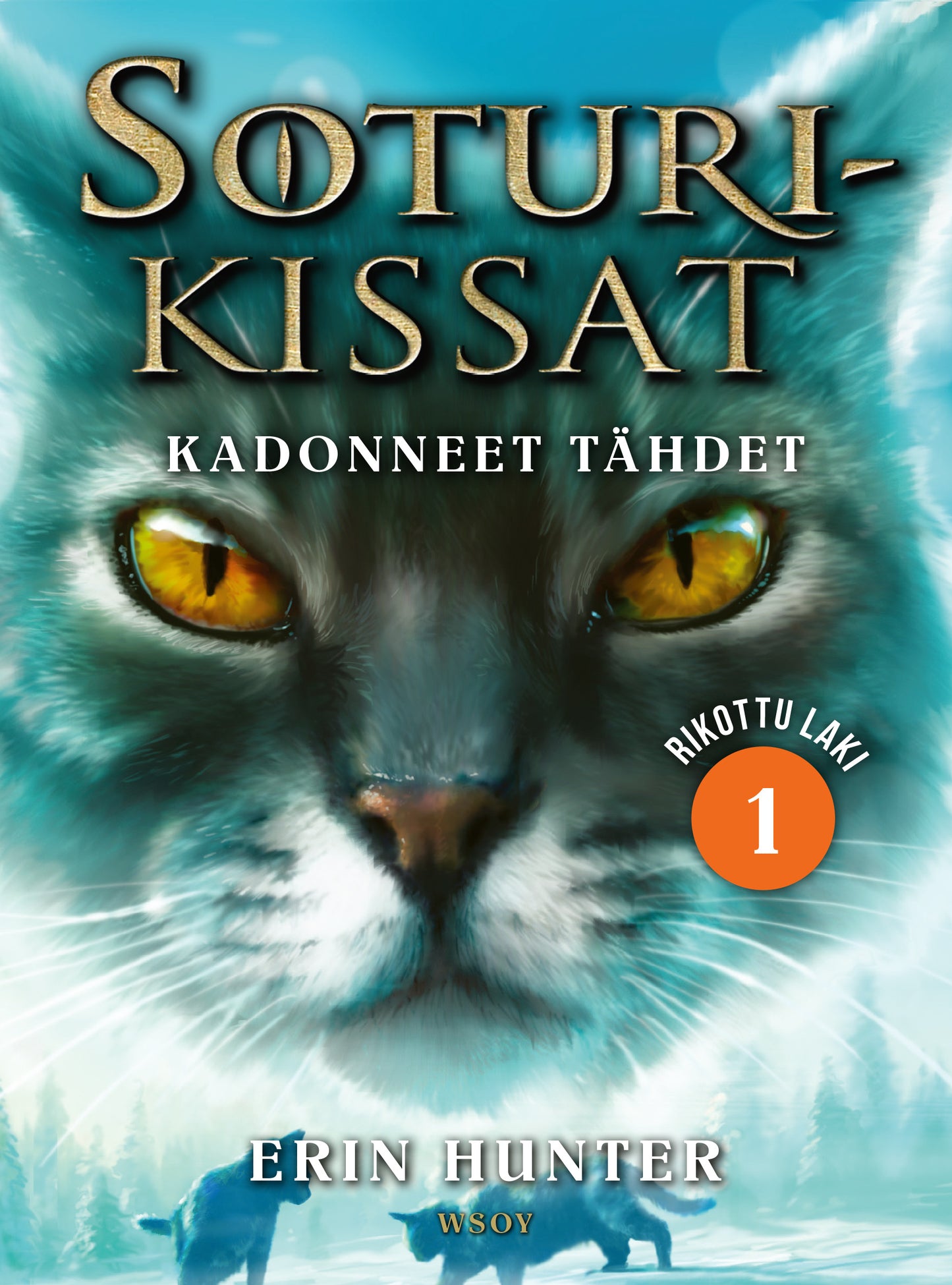 Soturikissat: Rikottu laki 1: Kadonneet tähdet – E-bok