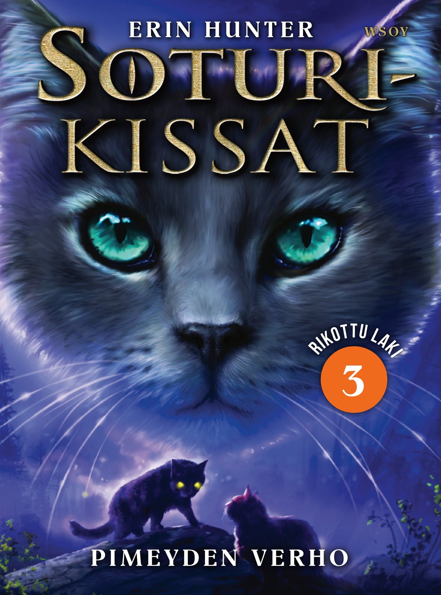 Soturikissat: Rikottu laki 3: Pimeyden verho – E-bok