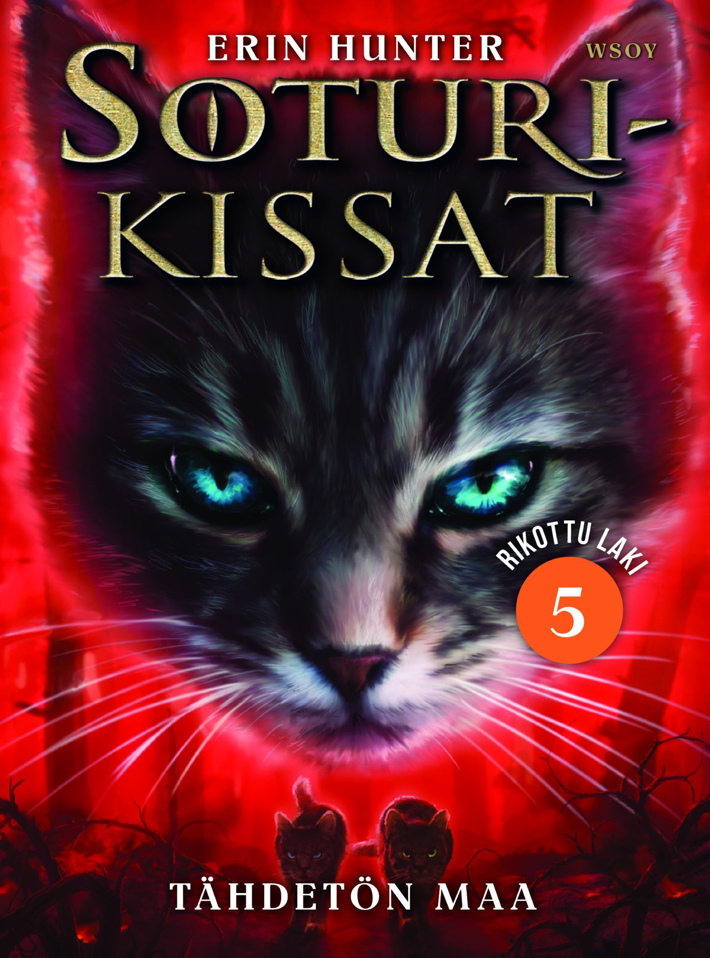 Soturikissat: Rikottu laki 5: Tähdetön Maa – E-bok