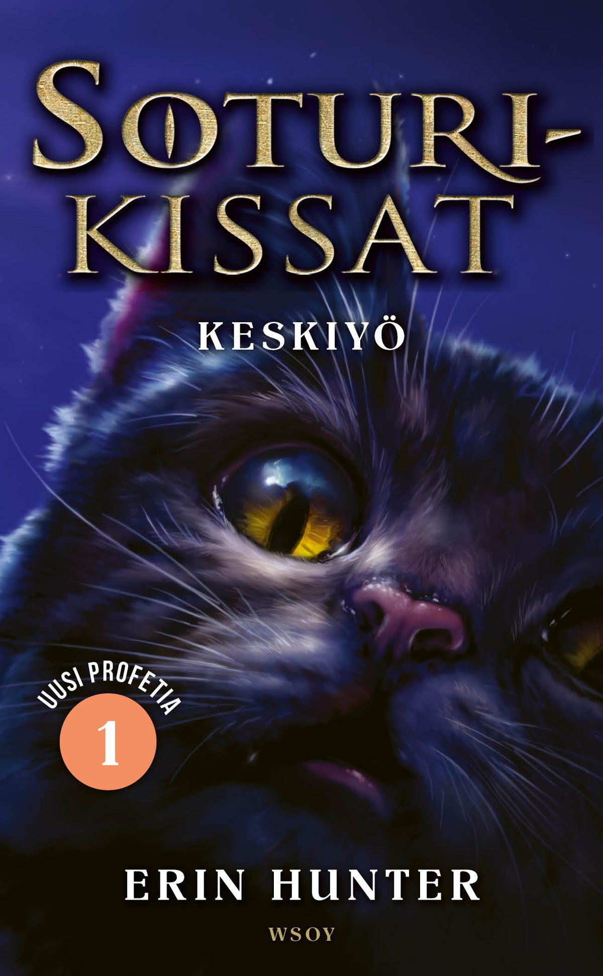 Soturikissat: Uusi profetia 1: Keskiyö – E-bok