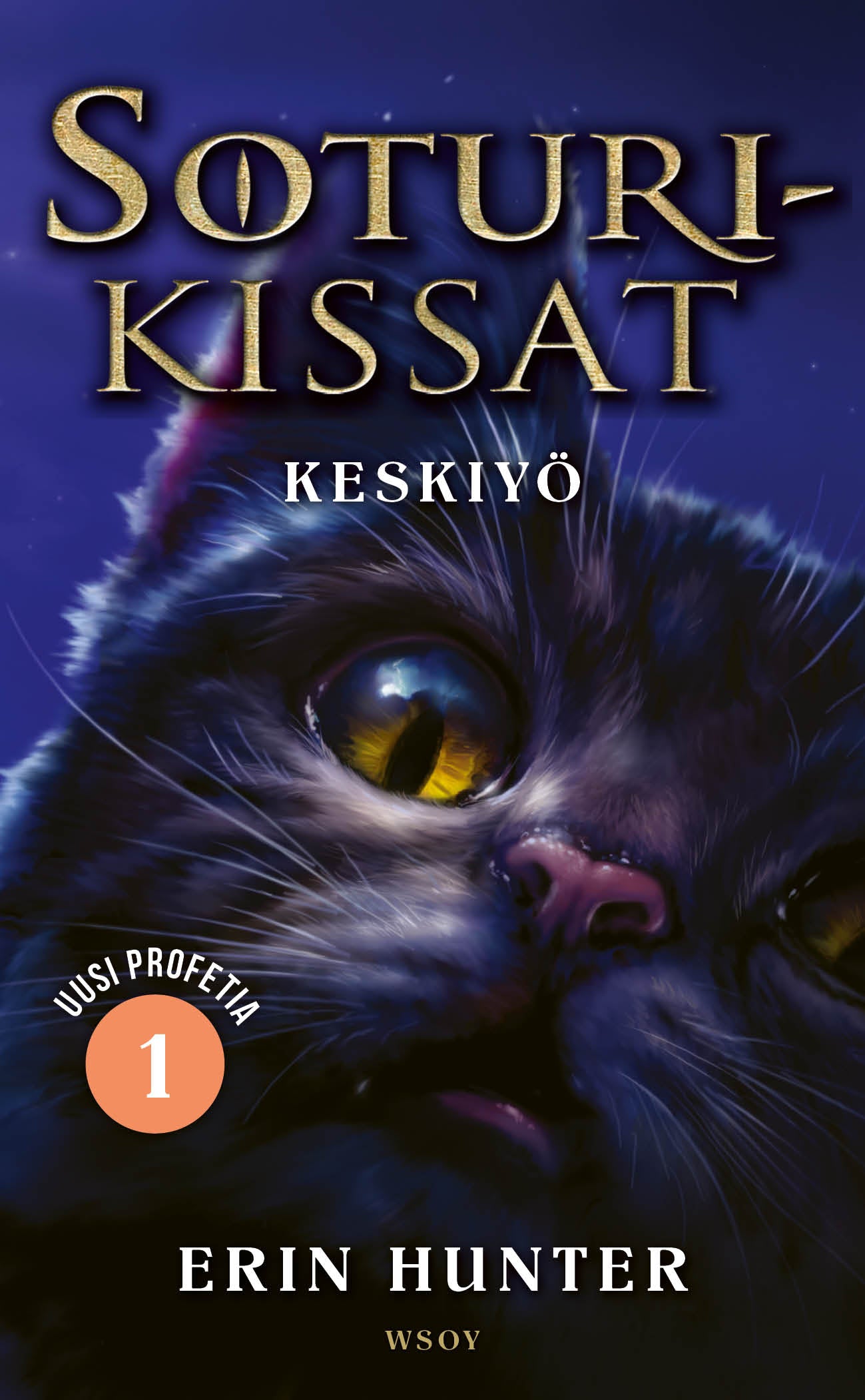 Soturikissat: Uusi profetia 1: Keskiyö – E-bok