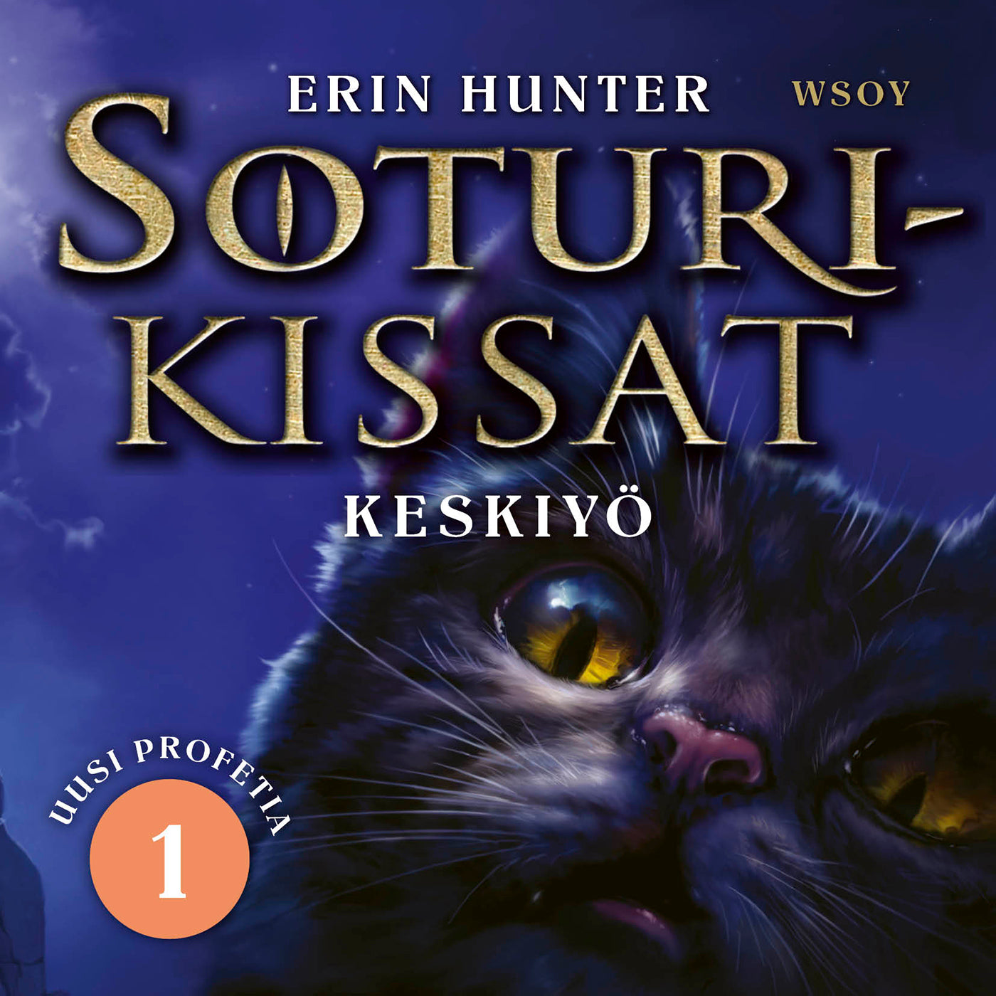 Soturikissat: Uusi profetia 1: Keskiyö – Ljudbok