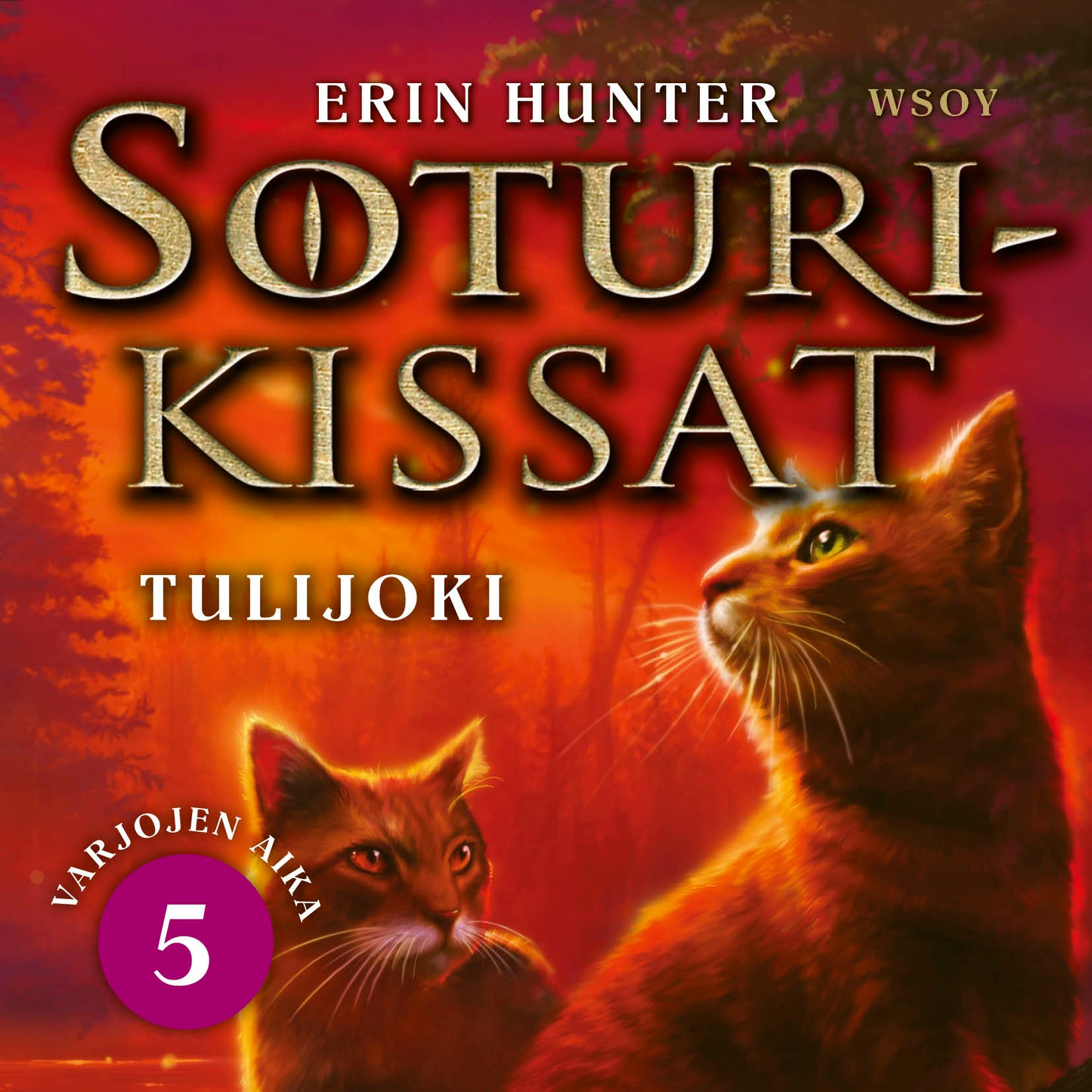 Soturikissat: Varjojen aika 5: Tulijoki – Ljudbok