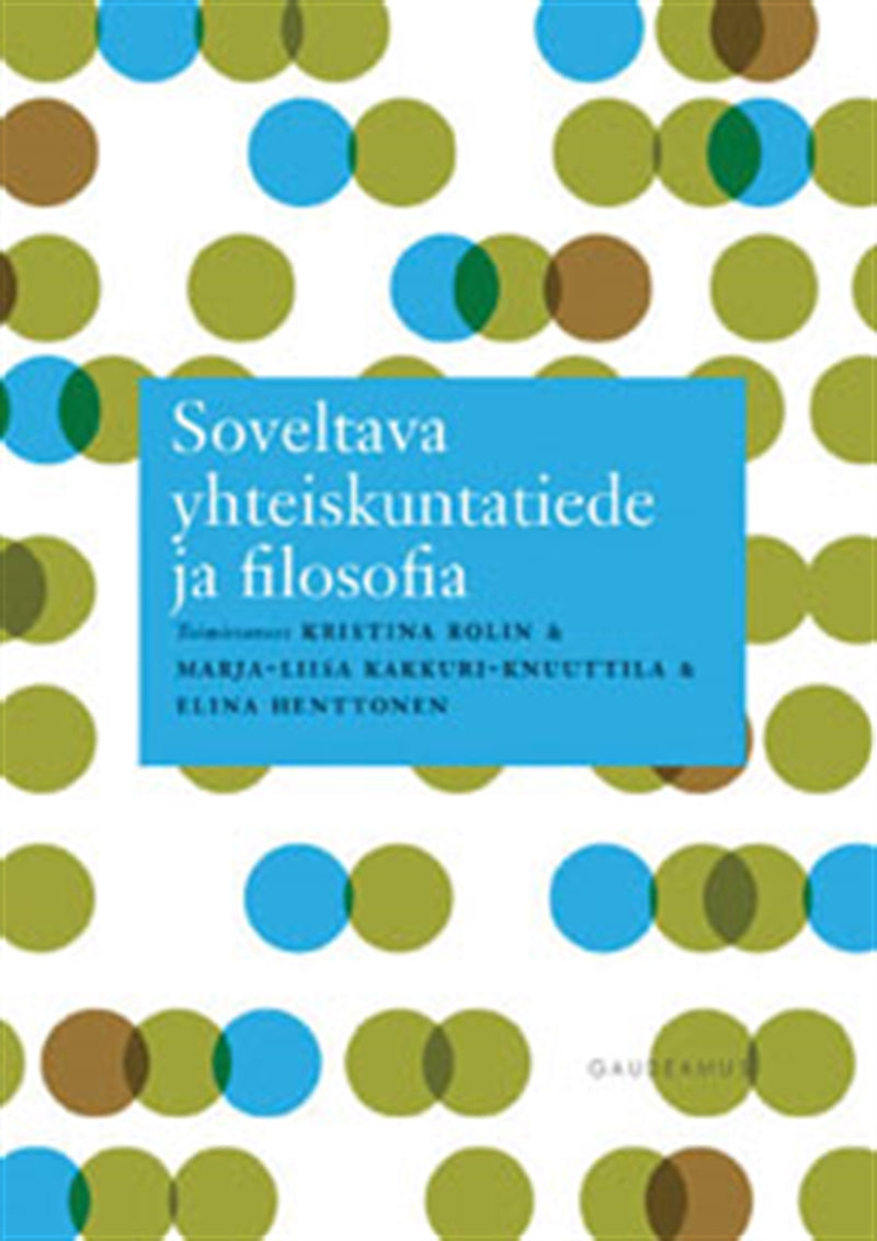 Soveltava yhteiskuntatiede ja filosofia – E-bok