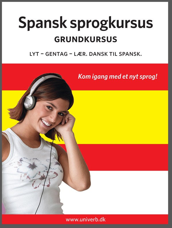 Spansk sprogkursus Grundkursus – Ljudbok