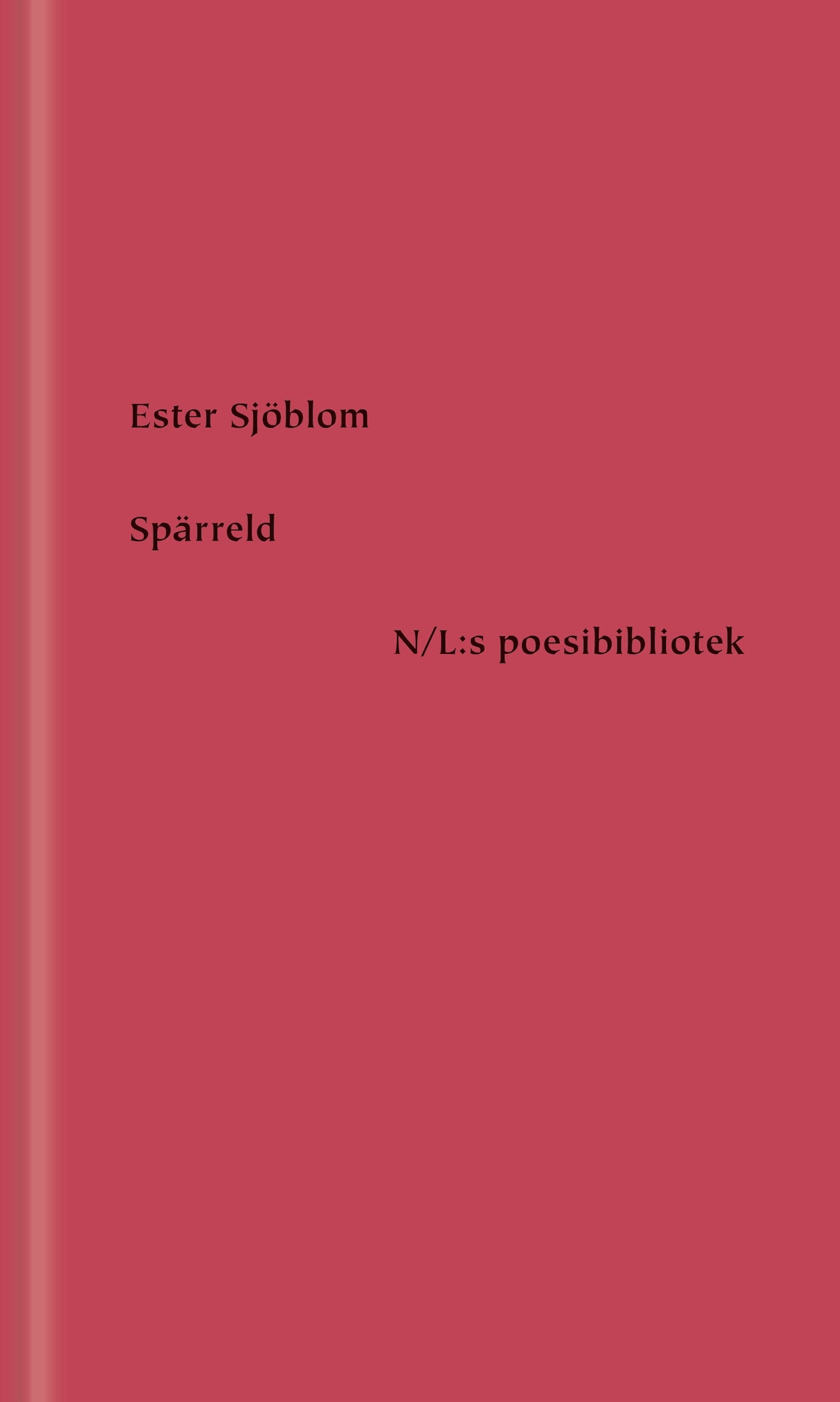 Spärreld – E-bok