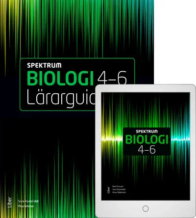 Spektrum Biologi 4-6 Lärarguide med Digital (lärarlicens)