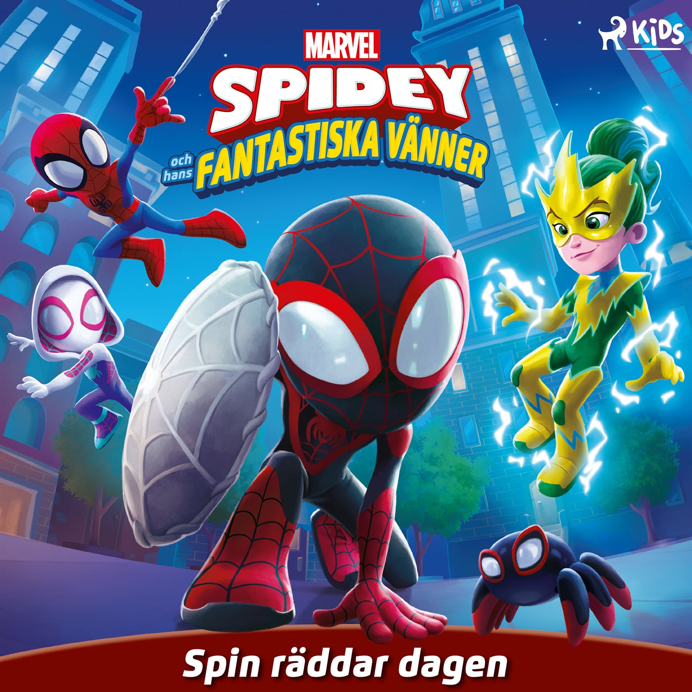 Spidey och hans fantastiska vänner – Spin räddar dagen – Ljudbok