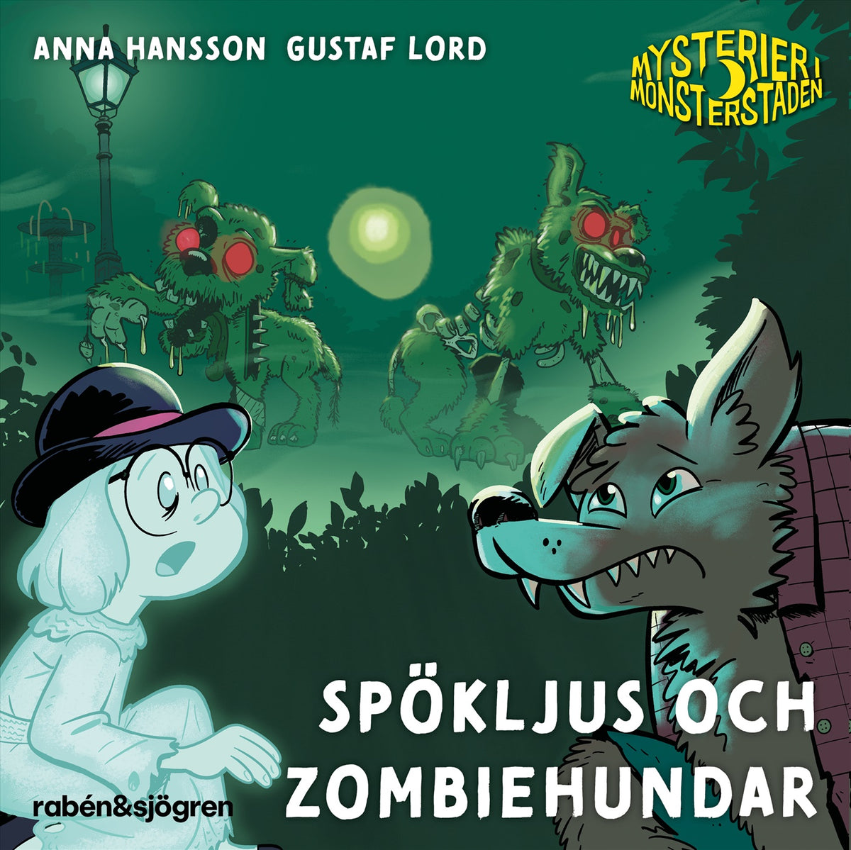 Spökljus och zombiehundar – Ljudbok