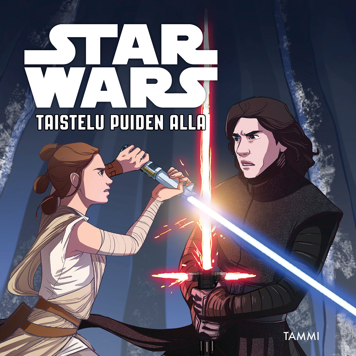 Star Wars. Taistelu puiden alla. Luen itse – Ljudbok