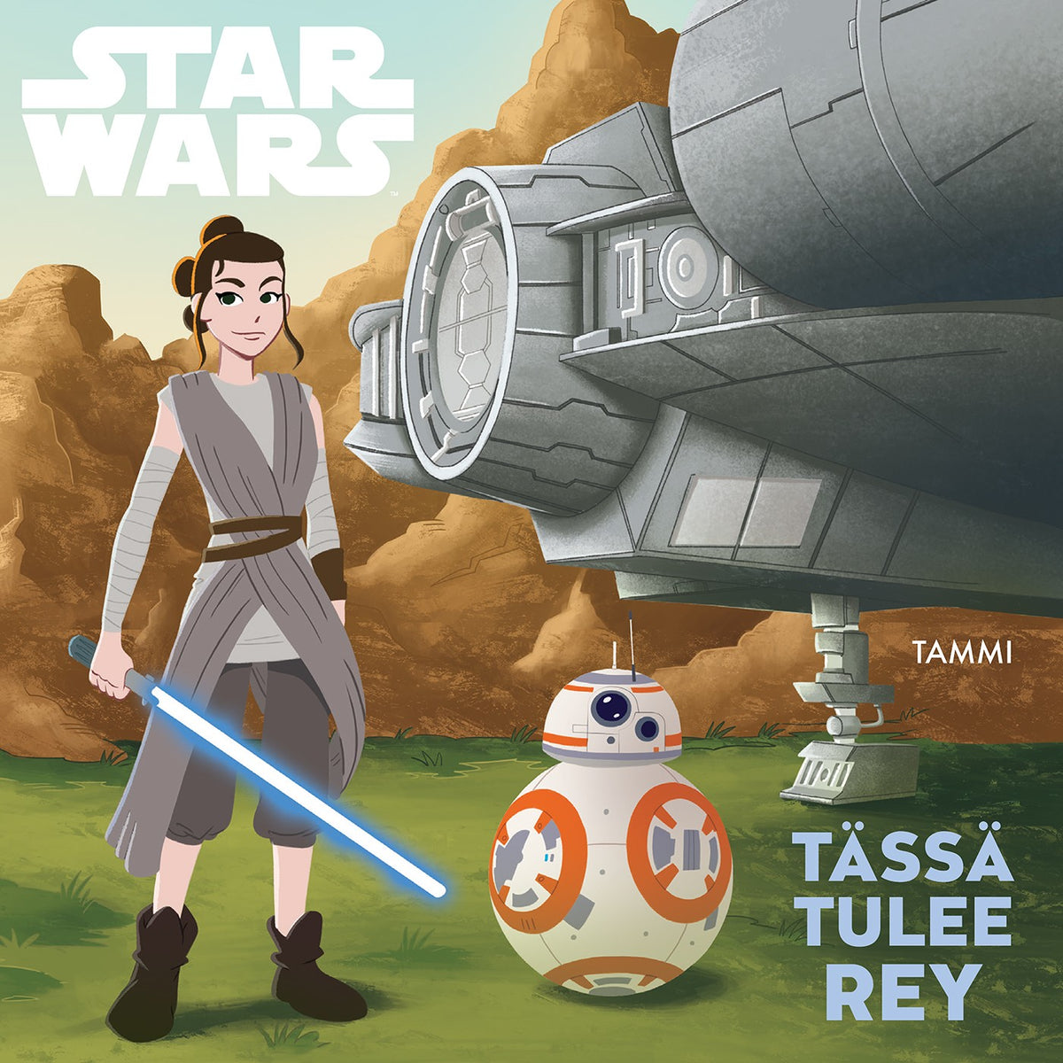 Star Wars. Tässä tulee Rey. Luen itse – Ljudbok
