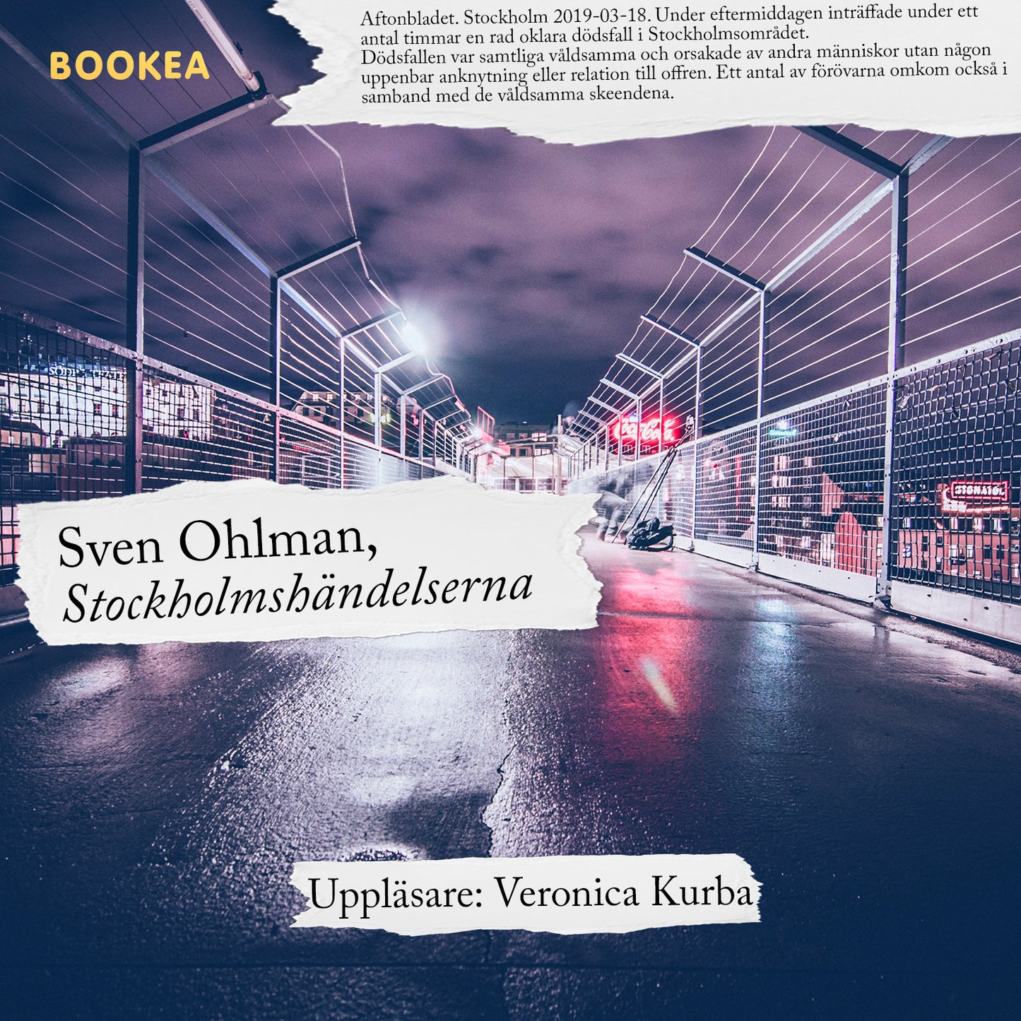 Stockholmshändelserna – Ljudbok