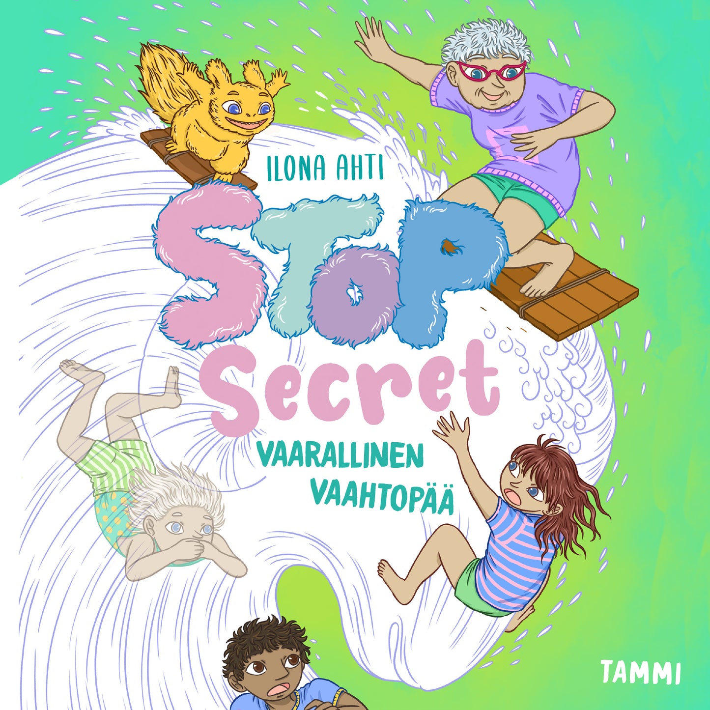 Stop Secret. Vaarallinen vaahtopää – Ljudbok