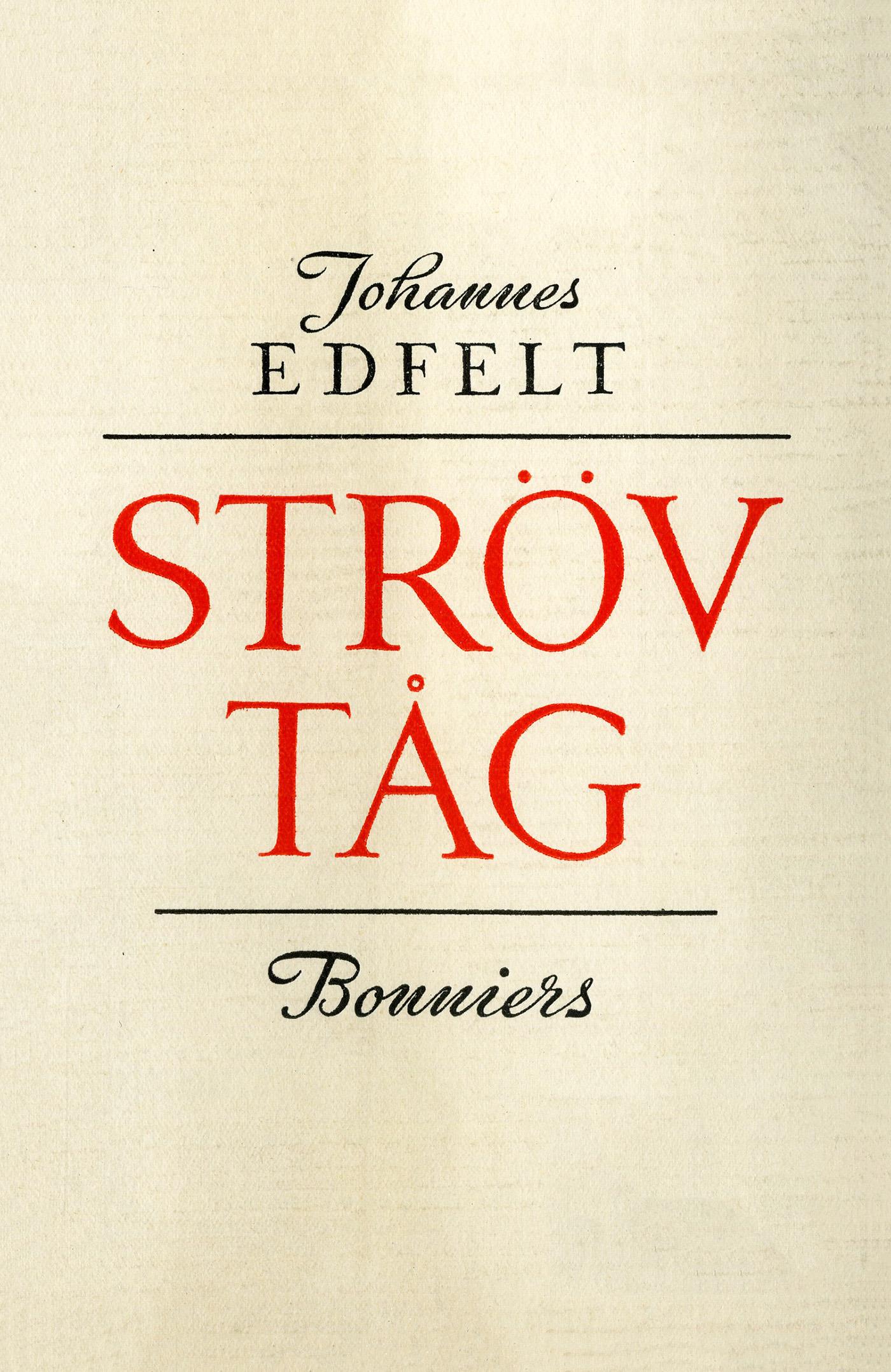 Strövtåg – E-bok