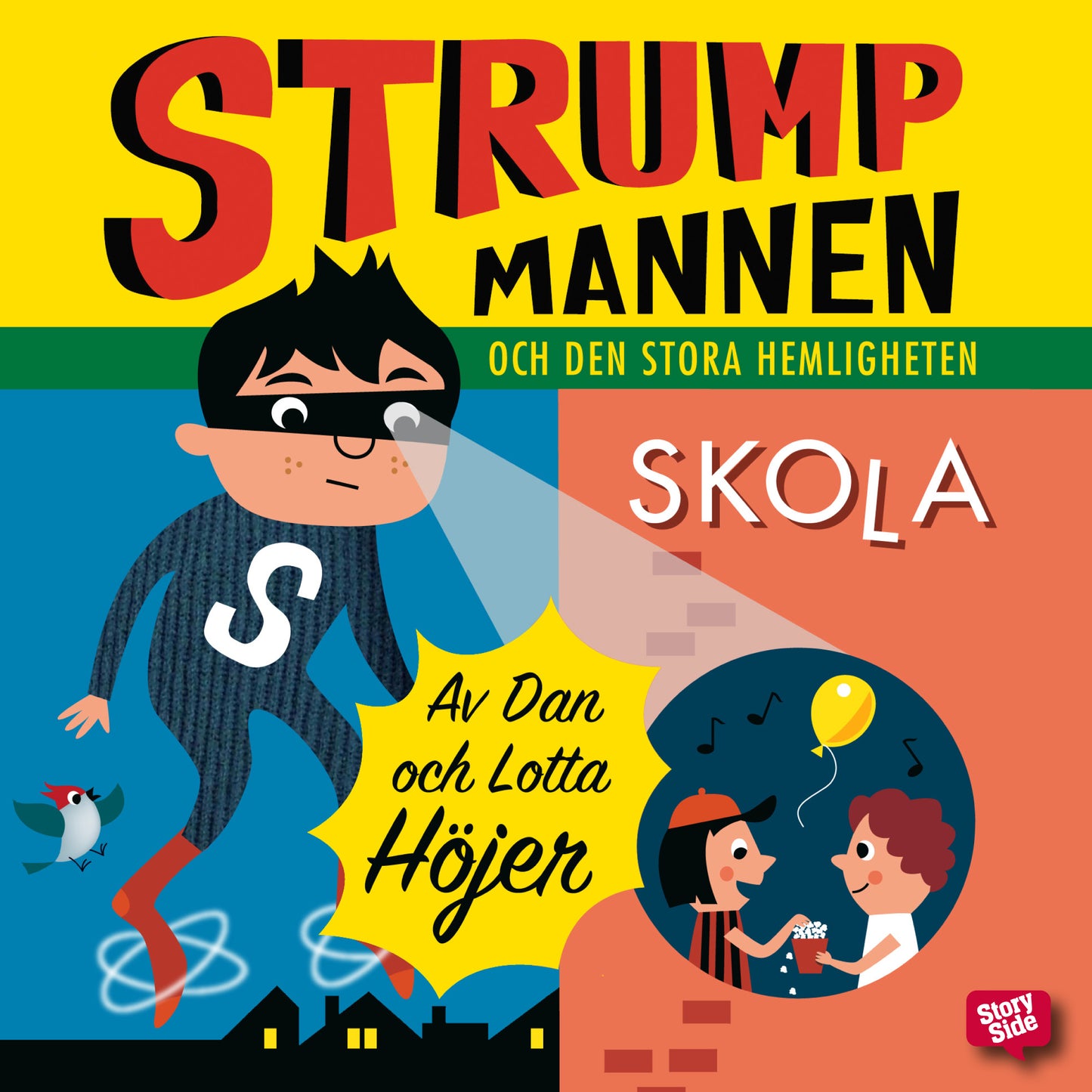 Strumpmannen och den stora hemligheten – Ljudbok