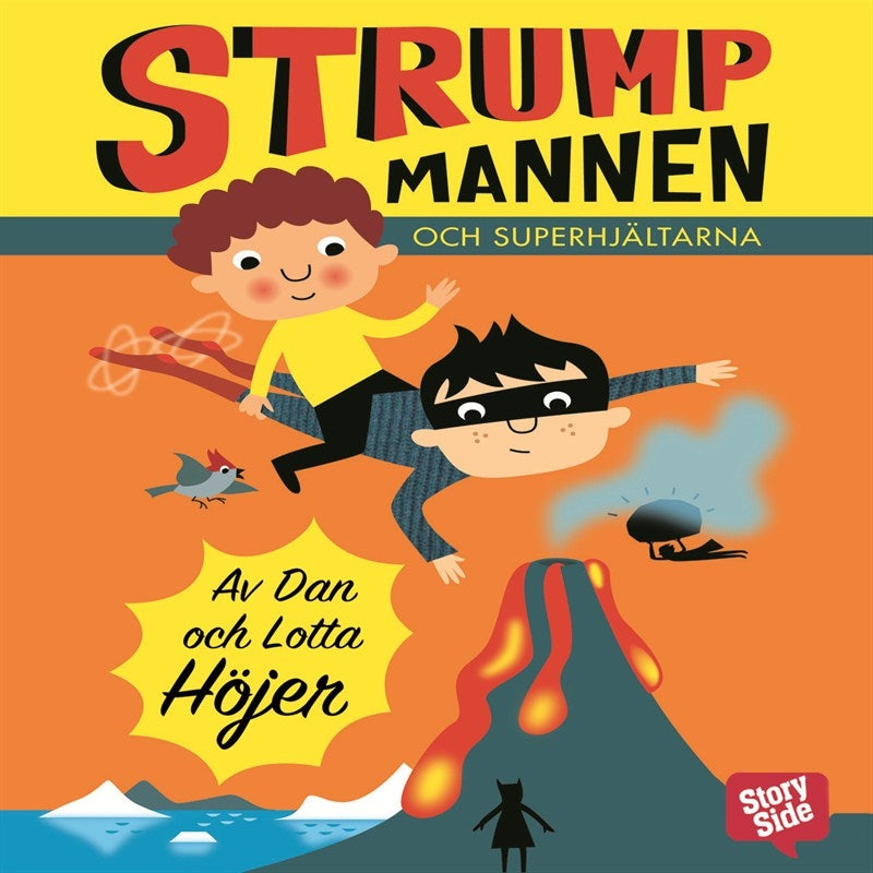 Strumpmannen och superhjältarna – Ljudbok