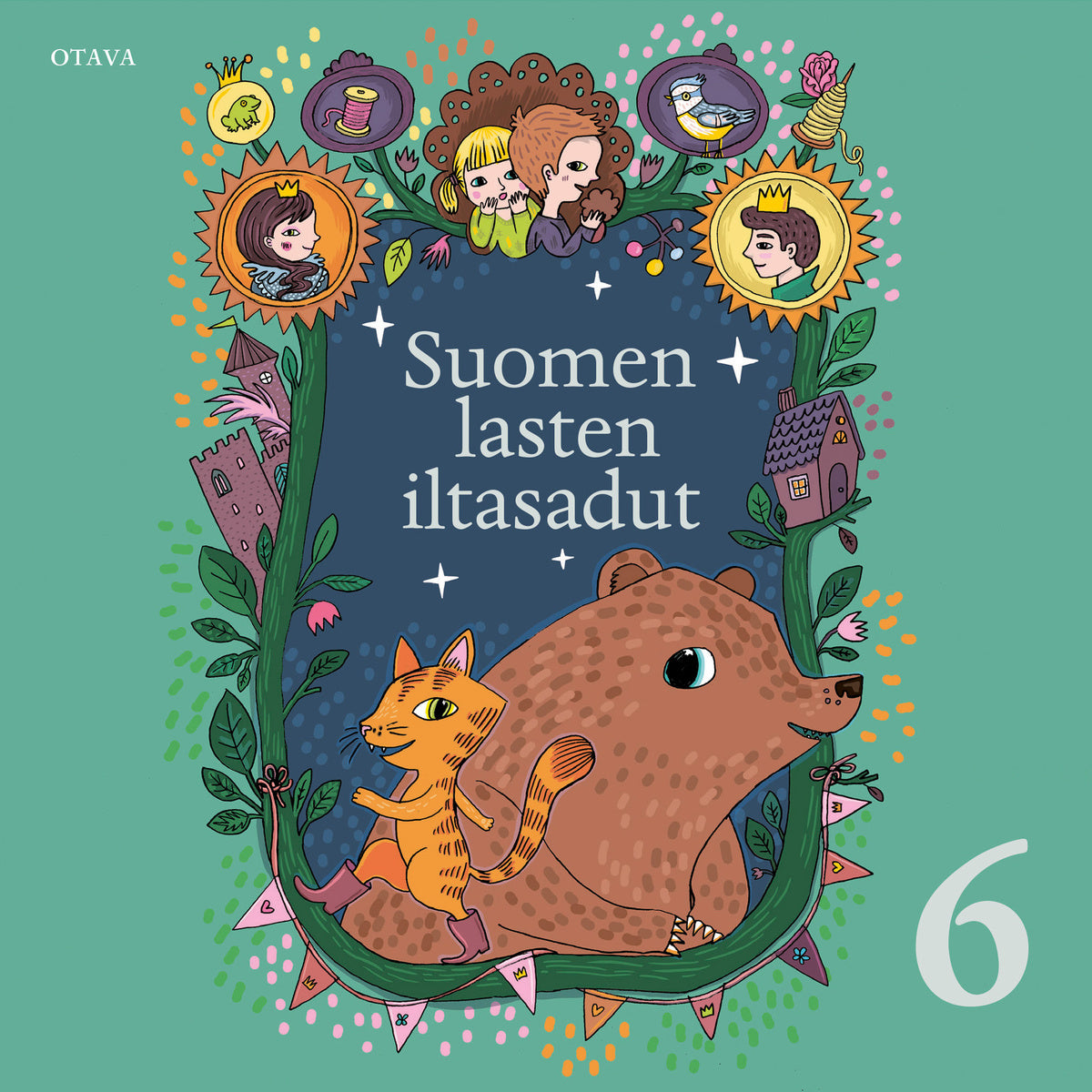 Suomen lasten iltasadut 6 – Ljudbok