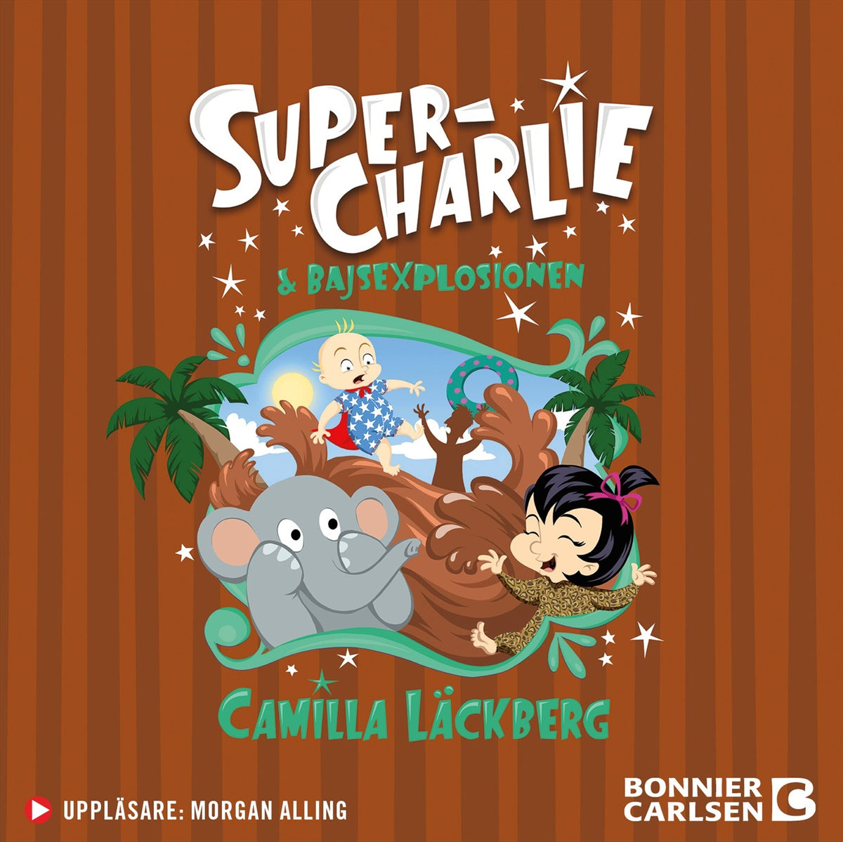 Super-Charlie och bajsexplosionen – Ljudbok
