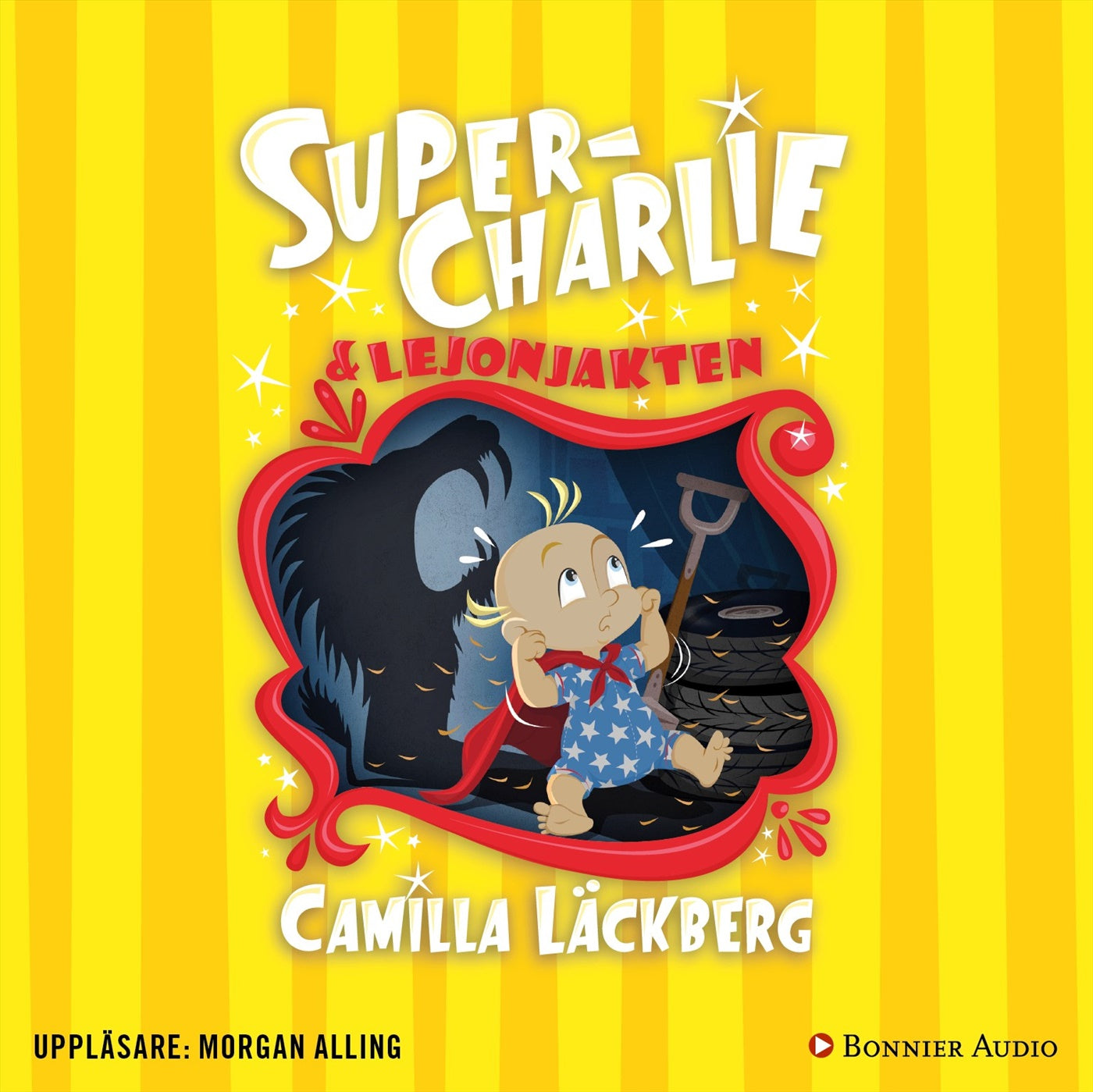 Super-Charlie och lejonjakten – Ljudbok