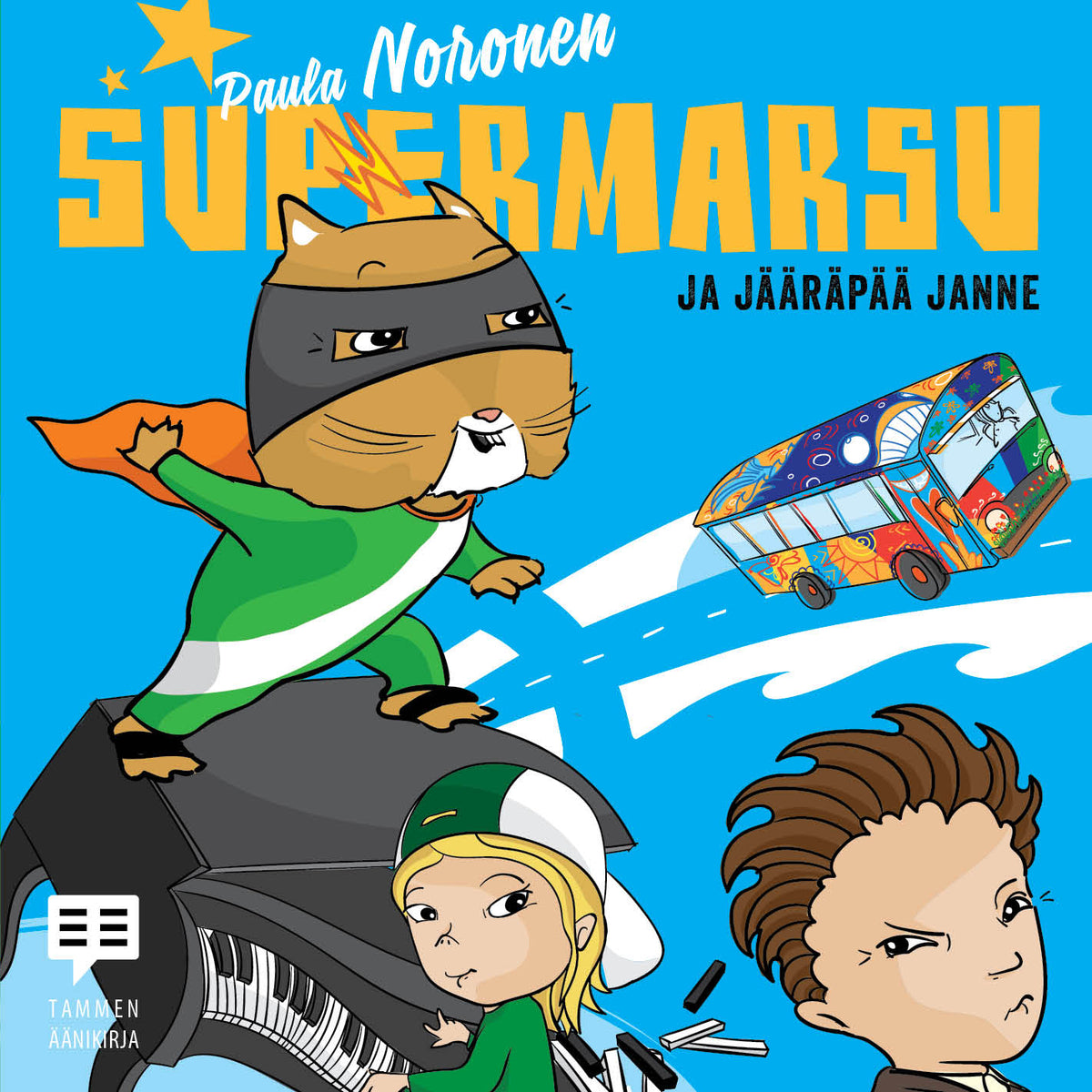 Supermarsu ja jääräpää Janne – Ljudbok