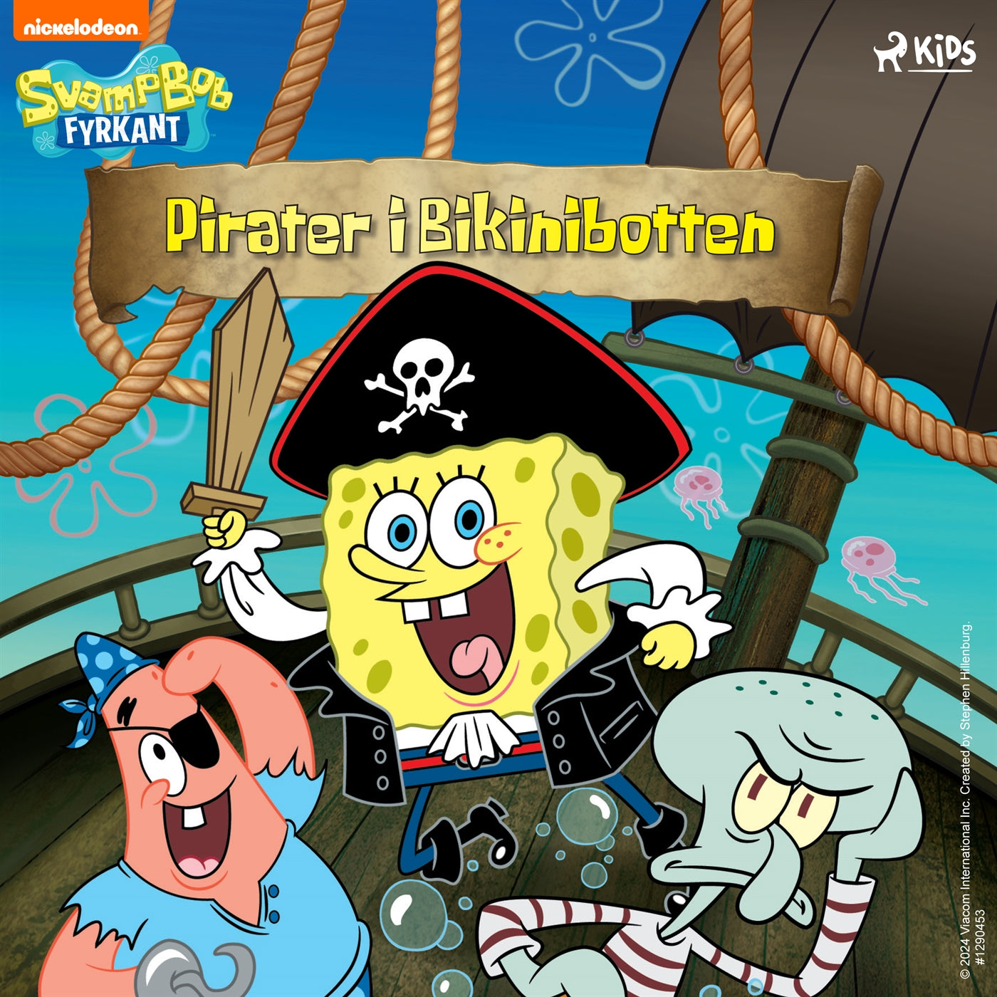 SvampBob Fyrkant - Pirater i Bikinibotten – Ljudbok