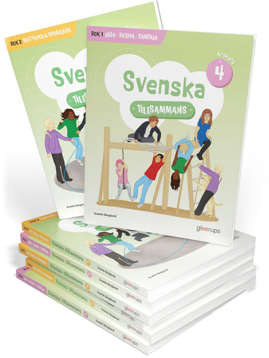 Svenska tillsammans 4, 25+25 ex, dig elevträning, lärarmtrl (OBS! Endast för lärare)