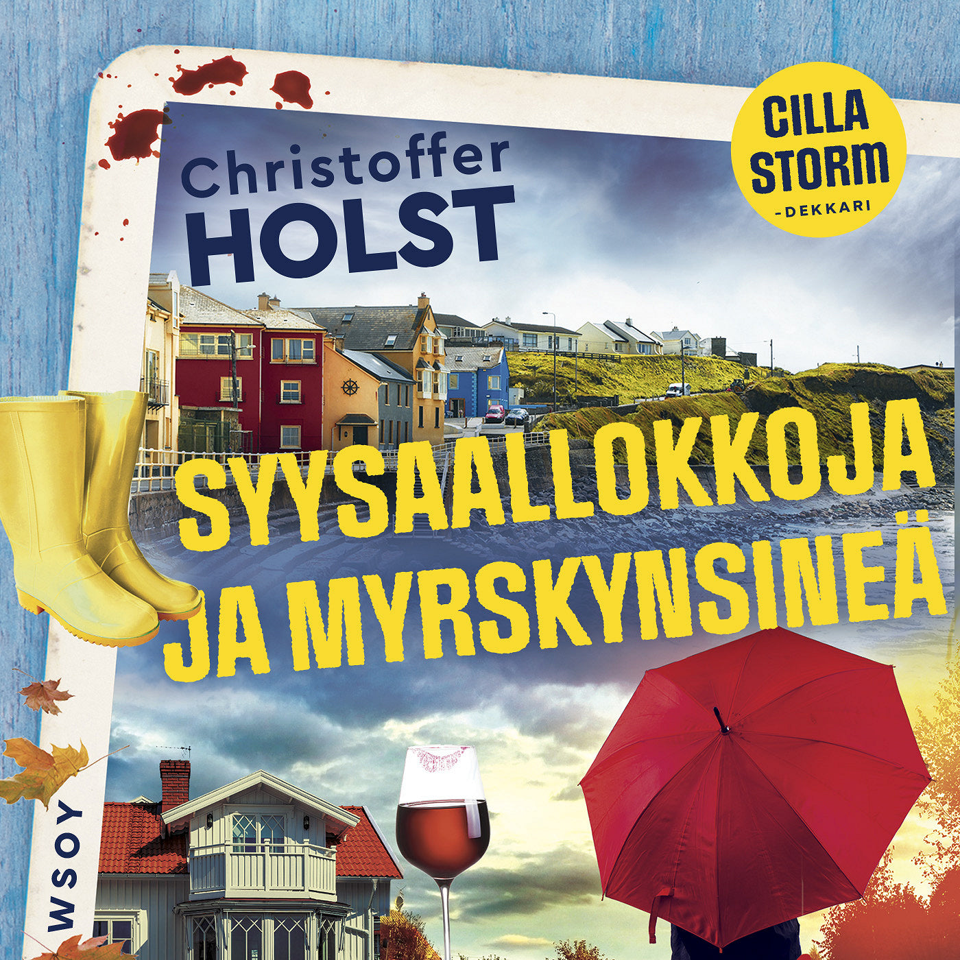 Syysaallokkoja ja myrskynsineä – Ljudbok