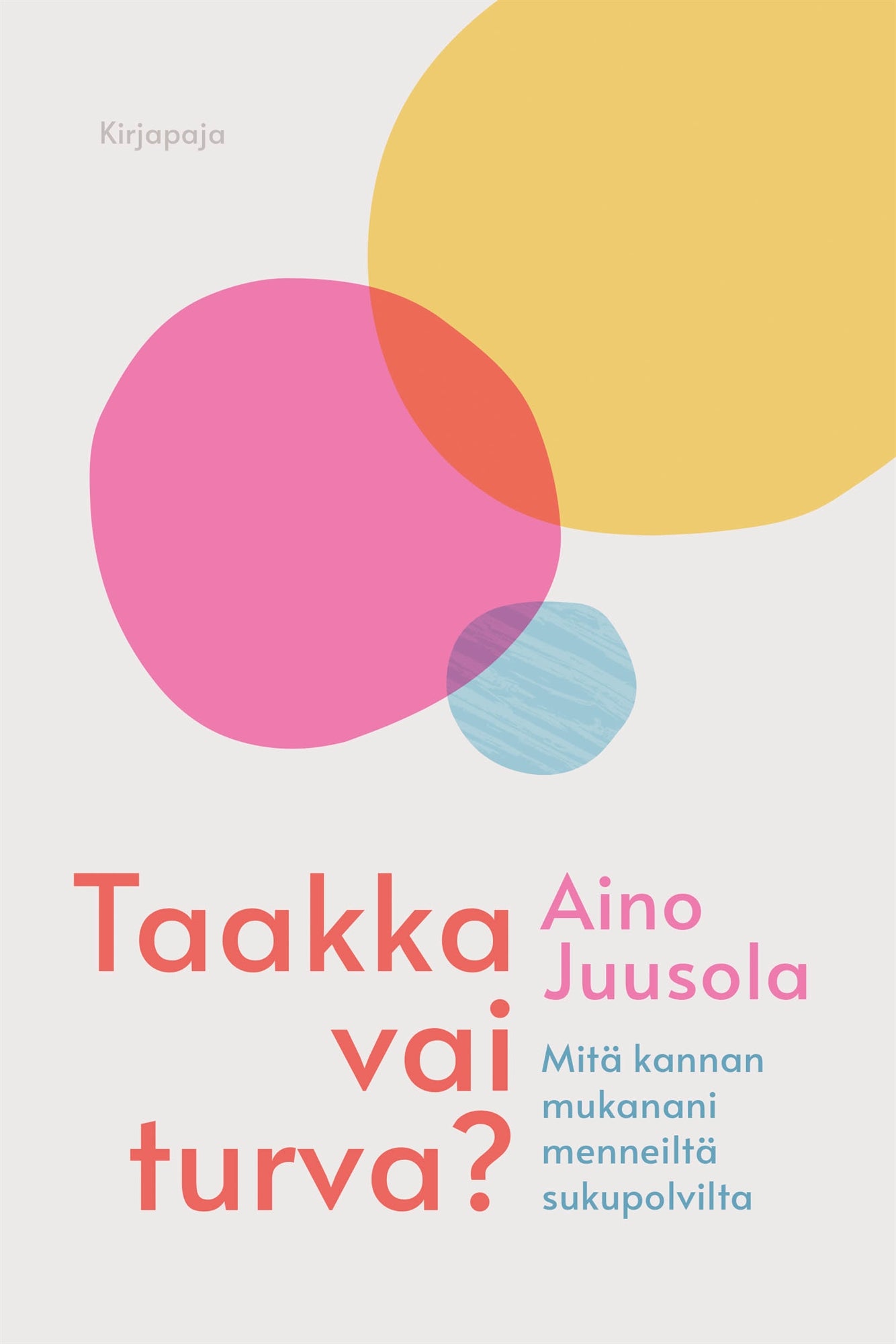 Taakka vai turva? – E-bok
