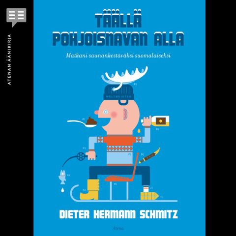 Täällä pohjoisnavan alla – Ljudbok