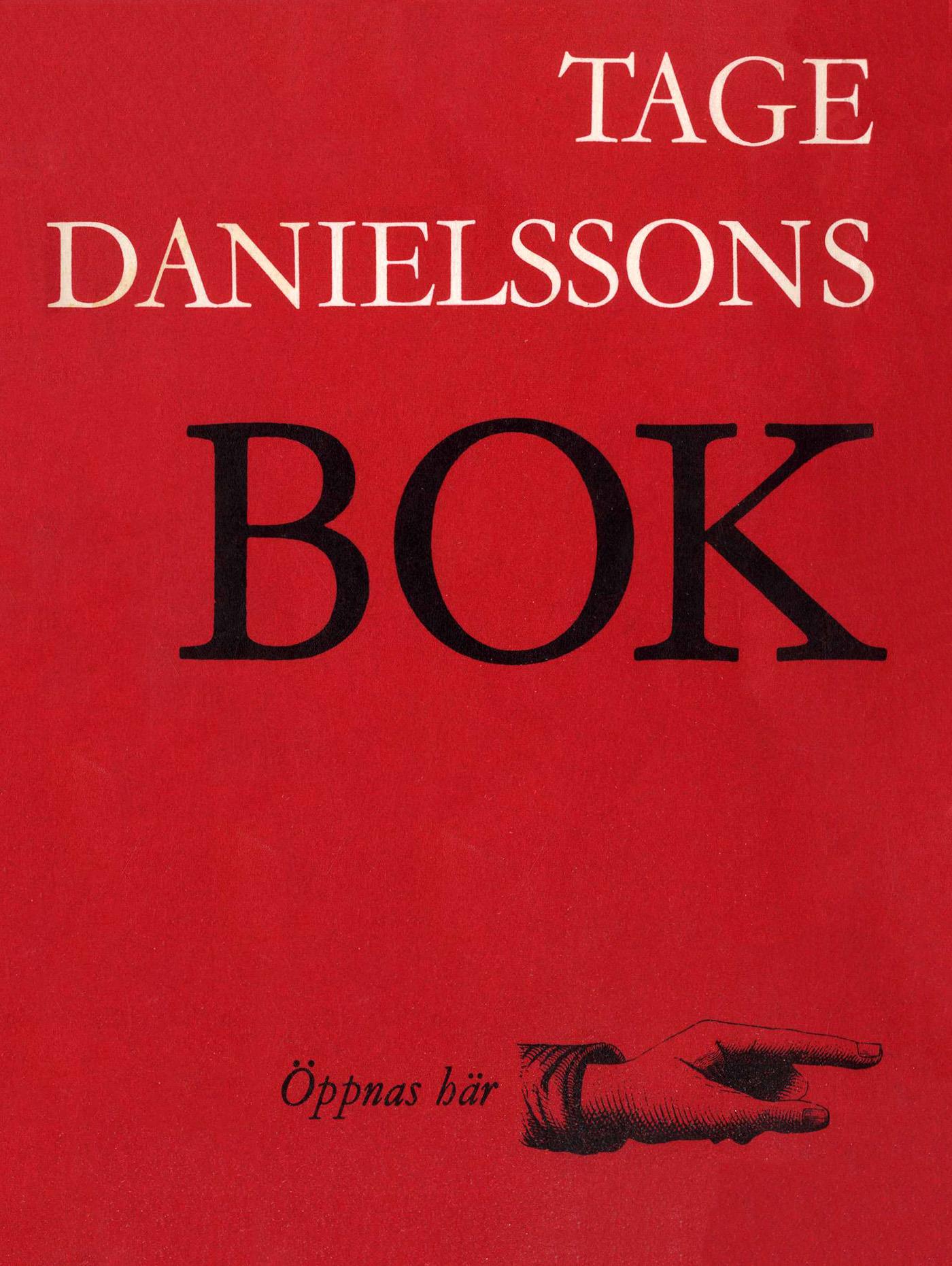 Tage Danielssons Bok : kåserier – E-bok