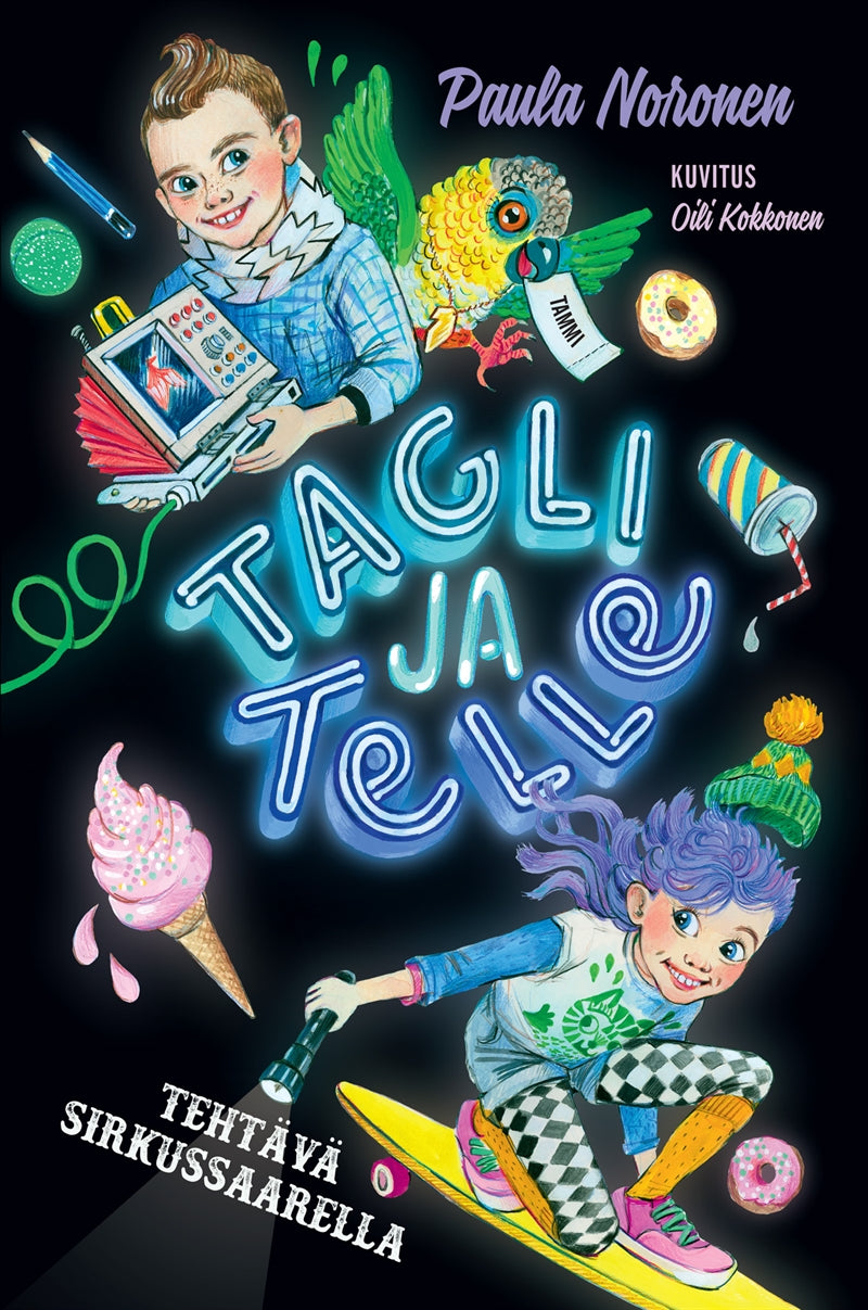 Tagli ja Telle. Tehtävä sirkussaarella – E-bok