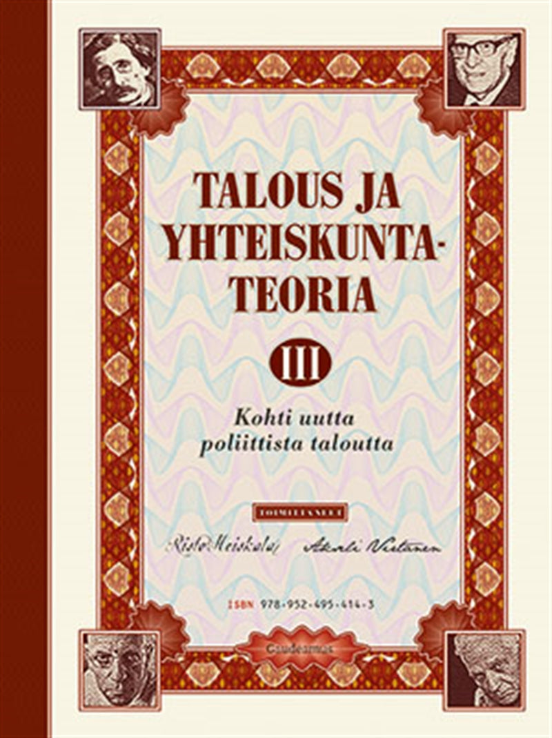 Talous ja yhteiskuntateoria III – E-bok