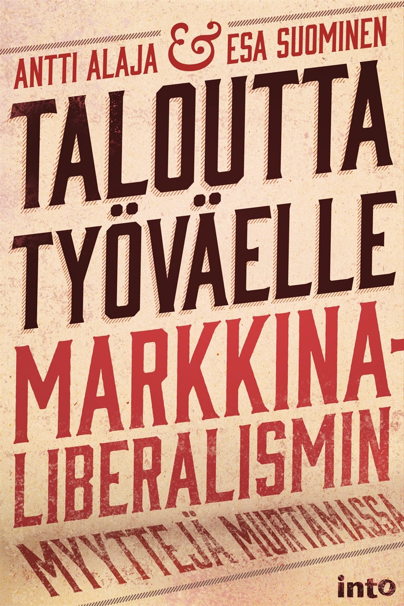 Taloutta työväelle – E-bok