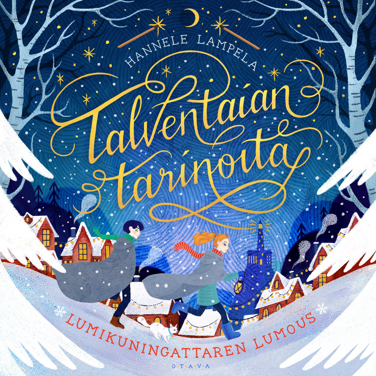 Talventaian tarinoita - Lumikuningattaren lumous – Ljudbok