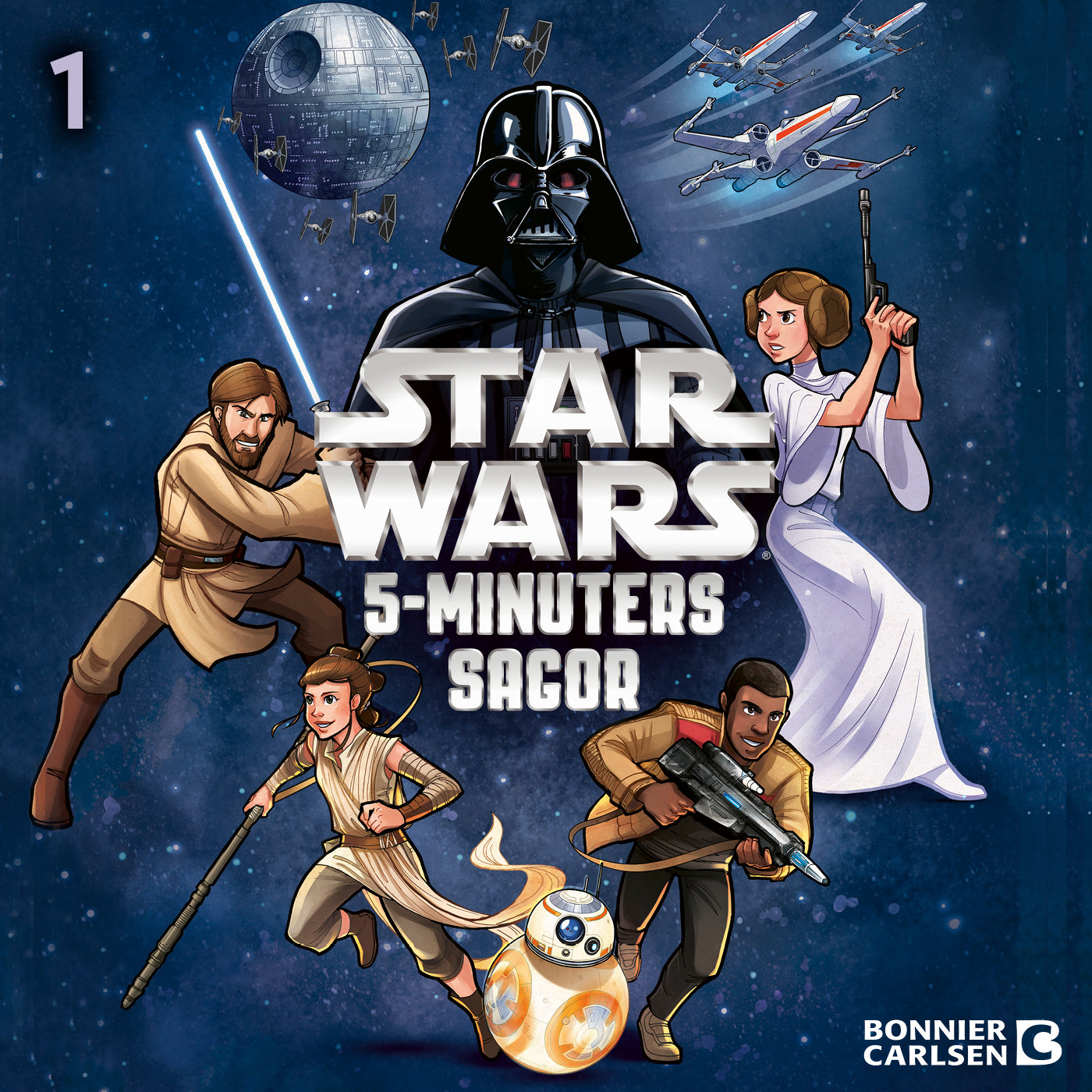 Tävlingen mot mållinjen. Första berättelsen ur Star Wars 5-minuterssagor – Ljudbok